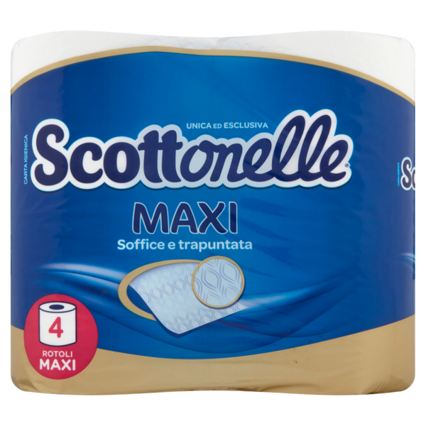 CARTA IGIENICA SCOTTONELLE MAXI x4rt